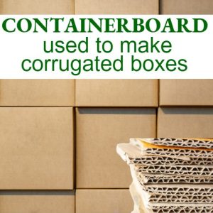 Image of Container board, used to make corrugated boxes