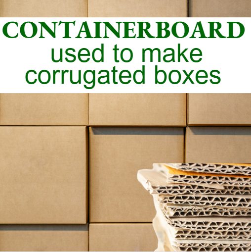 Image of Container board, used to make corrugated boxes